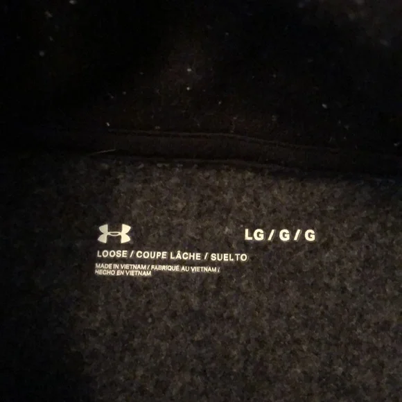 Under armour cowl neck sweater top workout casual warm - Picture 3 of 4